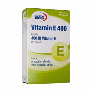 سافت ژل ویتامین ای 400 واحدی یورو ویتال (40عددی)