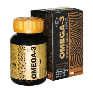 امگا 3 روغن ماهی گلدن سیز کارن (60 عددی)