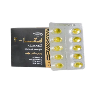 امگا 3 روغن ماهی گلدن سیز (50 عددی)