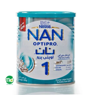 شیر خشک نان 1 نستله اوپتی پرو برای نوزادان 0 تا 6 ماه