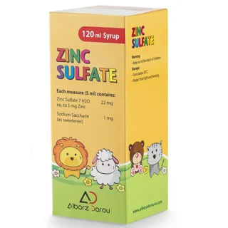 زینک سولفات 120 میلی لیتر البرز دارو