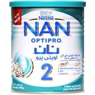 شیر خشک شیرخوران از ۶ تا ۱۲ ماه نان ۲ نستله ۴۰۰ گرم